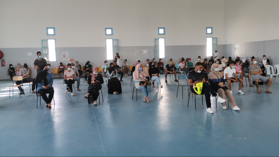 31ألف شخص تلقوا اللقاح في ساعة فقط