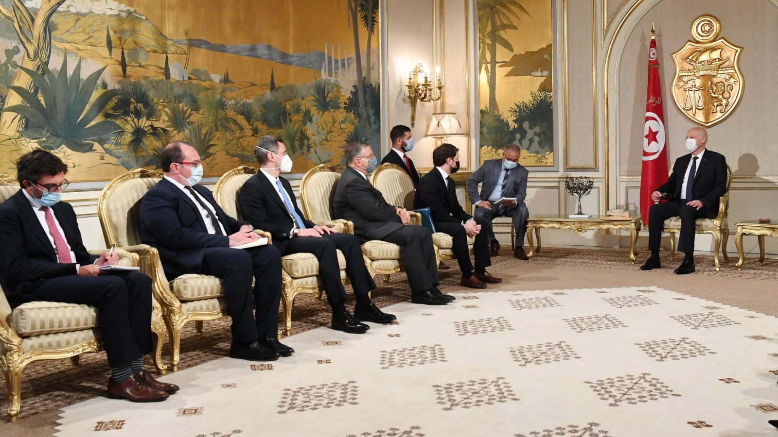 وفد امريكي رسمي عند سعيد:نتطلع للخطوات المقبلة التي ستتخذها