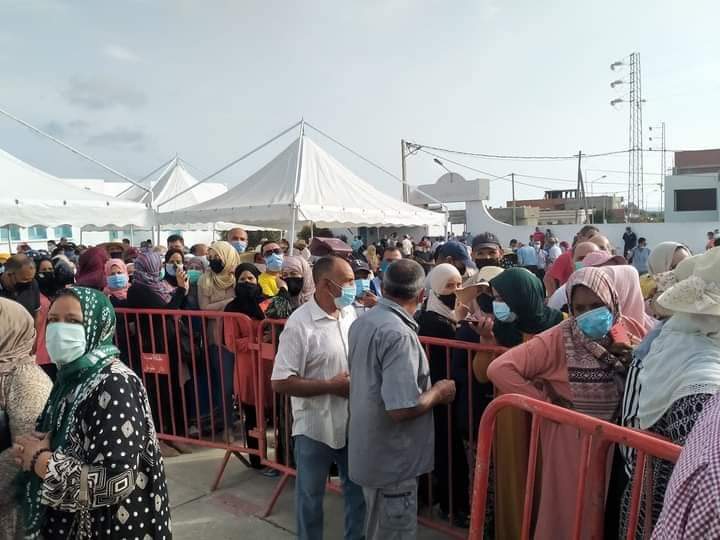 عدد قياسي للملقحين خلال الساعات الاولى