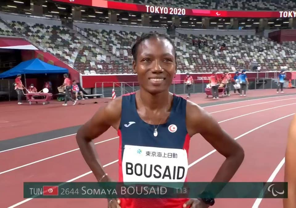 سمية بوسعيد تهدي تونس ميدالية برونزية سمية بوسعيد تهدي تونس ميدالية برونزية