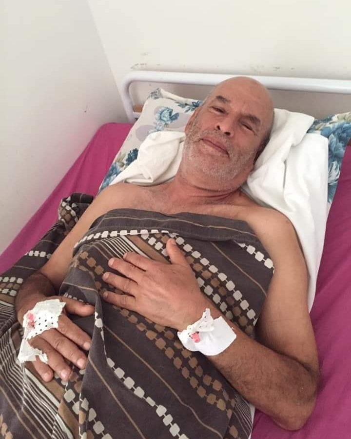 نجيب قيبان في المستشفى نجيب قيبان في المستشفى