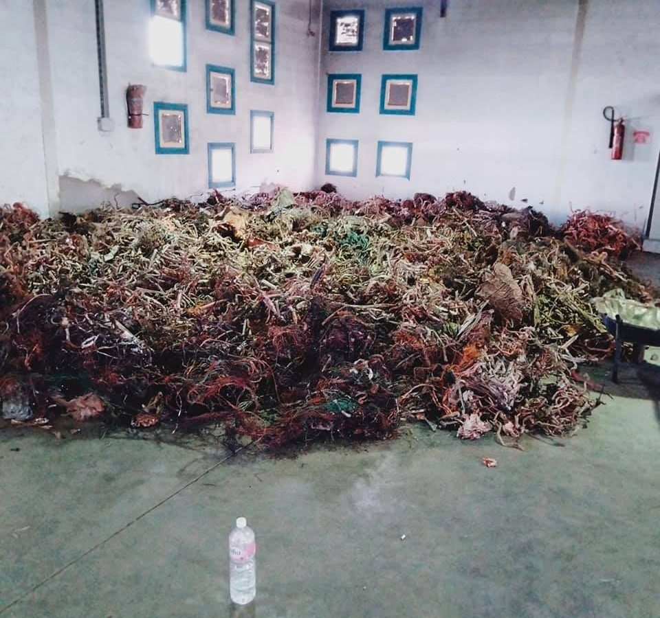 حجز 36 طنا من النحاس المهرب بالقصرين (صور)