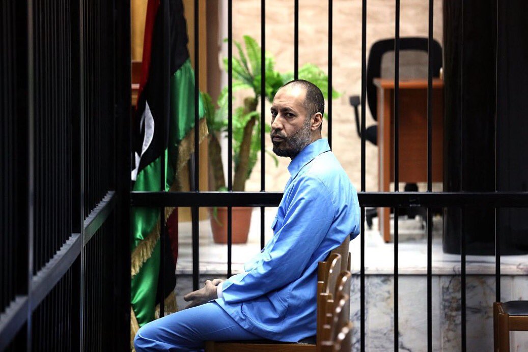 أول صورة للساعدي القذافي بعد الإفراج عنه