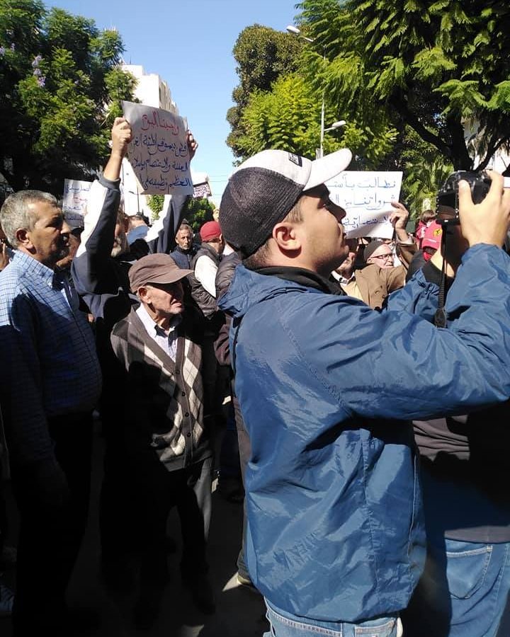 حزب التحرير ينظم وقفة أمام جامع الفتح بالعاصمة