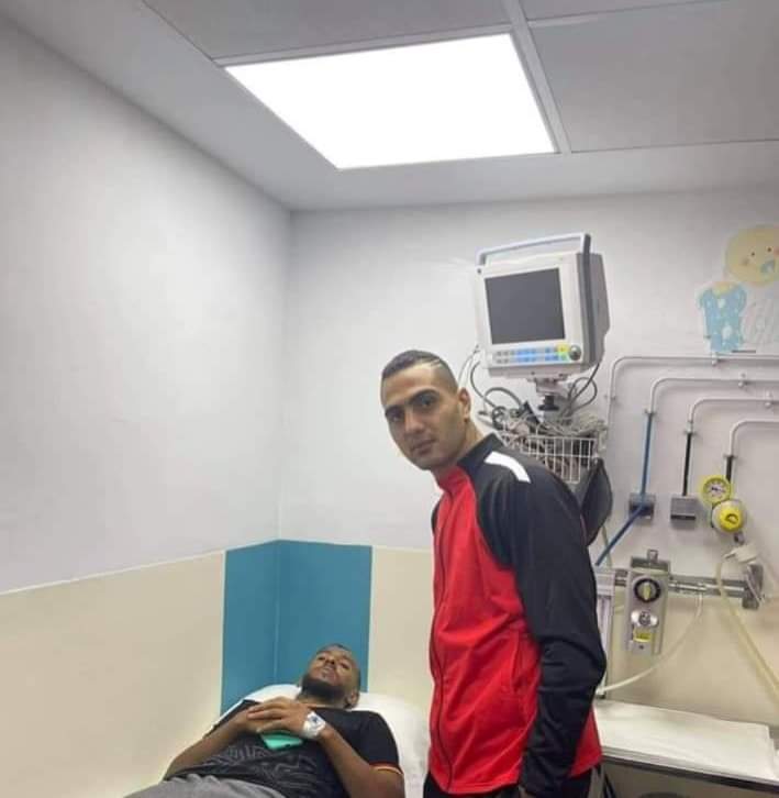 بعد التدخل العنيف ضده: الحارس الليبي معاذ اللافي يطلب الإعتذار من حمدو الهوني