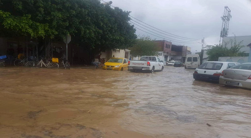 نابل: تعليق الدروس بعدد من المؤسسات بسبب الأمطار الغزيرة