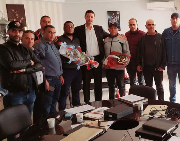 جلسة صلحية بين رئيس النجم والأمن جلسة صلحية بين رئيس النجم والأمن