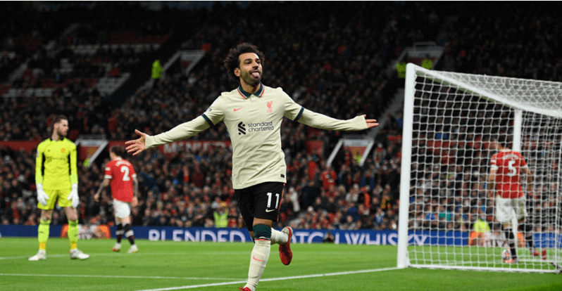 هزيمة عريضة لمانشستر يونايتد امام ليفربول، وصلاح يتألق مجددا