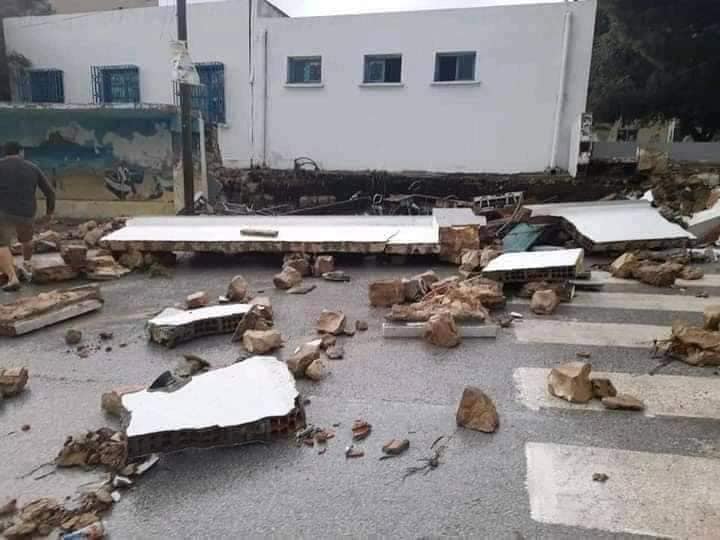 شاهدوا الصور/ الأمطار تكشف الاعوار وتعري الفساد