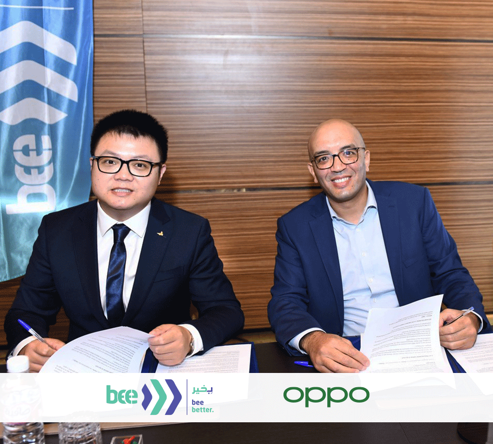 توقيع عقد شراكة بين OPPO وBee Tunisie