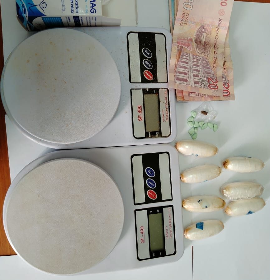 الإطاحة بشبكة تتاجر في المخدرات الثقيلة في هذه الجهة