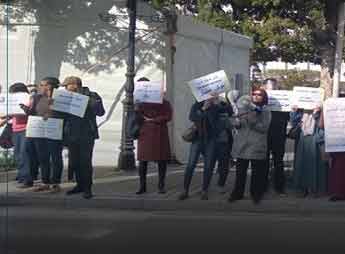 العاصمة/ وقفة احتجاجية ضد إجبارية التلقيح