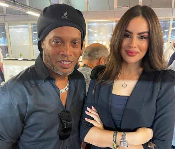 ما حقيقة علاقة أميرة الجزيري برونالدينو