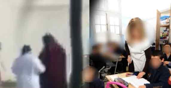 منوبة/ ولية تعتدي على مربية (فيديو)