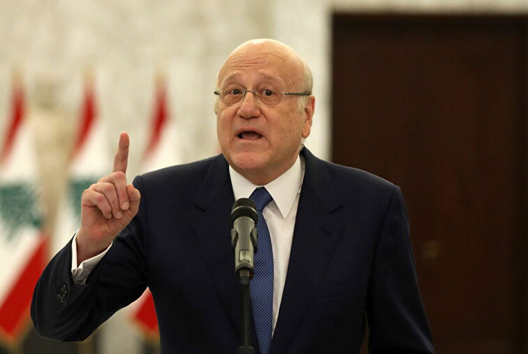 لبنان/ تكليف ميقاتي بتشكيل حكومة جديدة