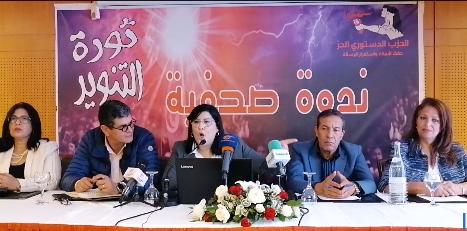 عبير موسي تحذّر وزير تكنولوجيا الاتصال