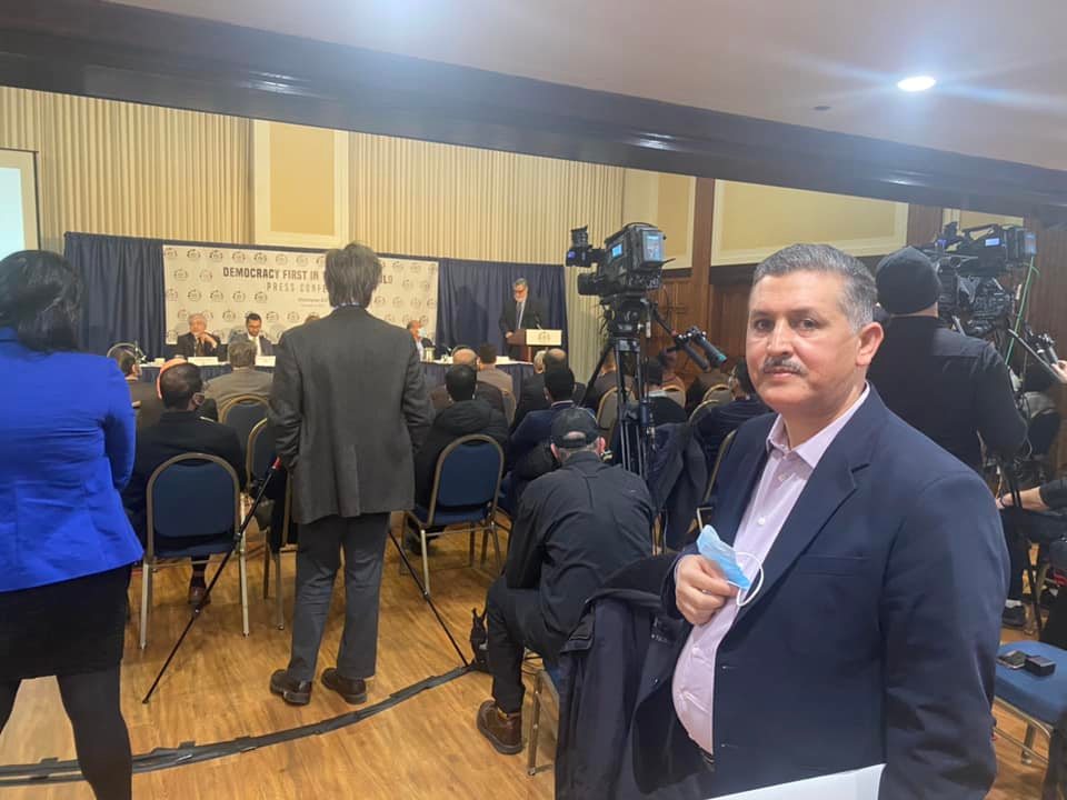 الدايمي يؤكد وجوده في واشنطن وينفي خبر إيقافه