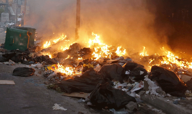 اندلع أمس/ تواصل جهود إطفاء حريق بمصب فضلات مؤقّت في صفاقس