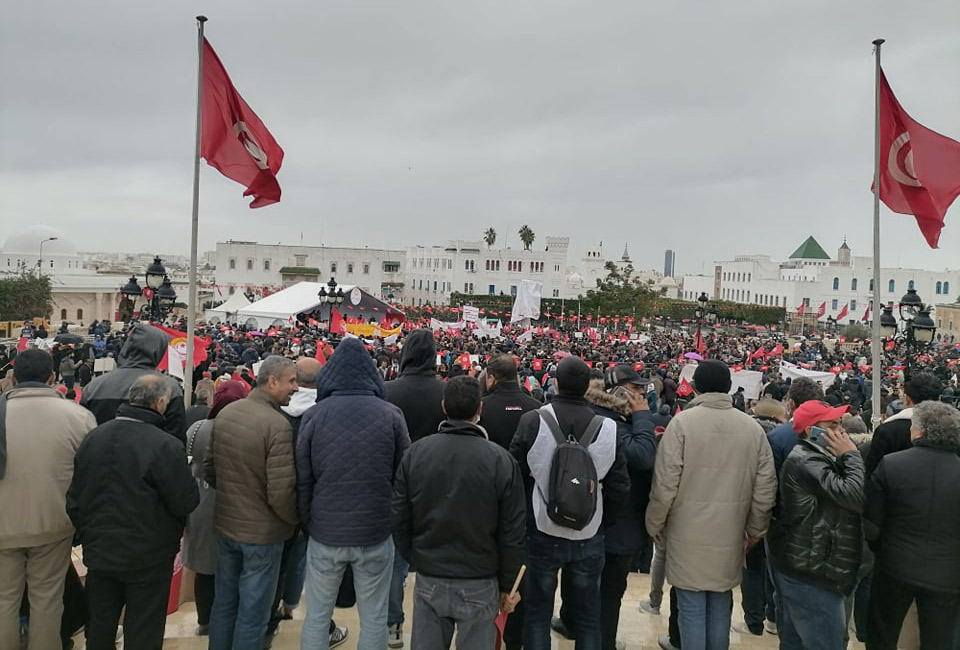 هذا عدد المشاركين في تجمع اتحاد الشغل اليوم هذا عدد المشاركين في تجمع اتحاد الشغل اليوم