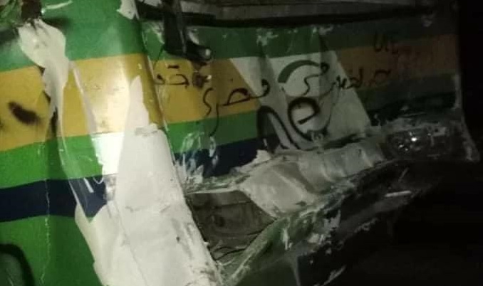 صور/ إصابات في صفوف مسافرين في حادث إصطدام بين عربتي مترو