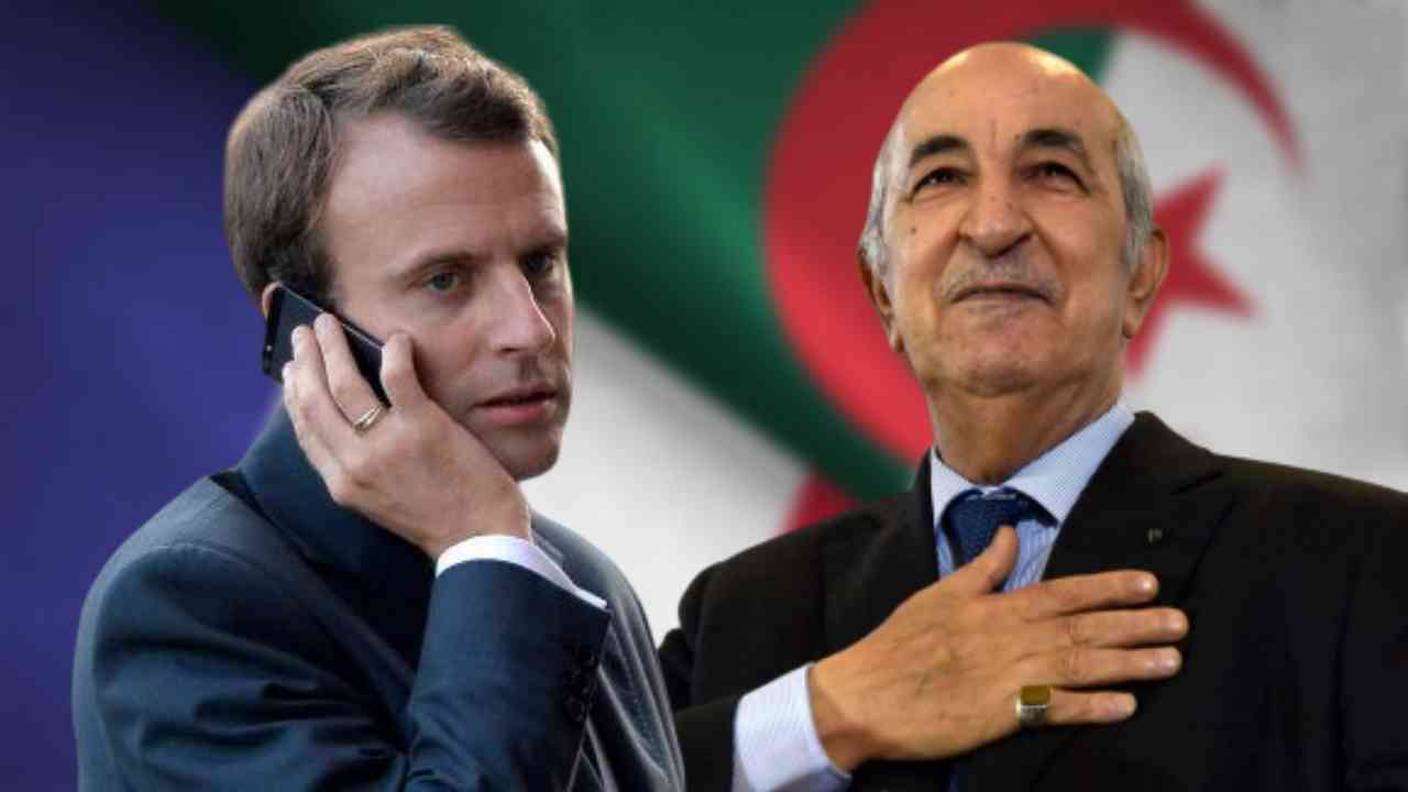 هذا ما جاء في مكالمة هاتفية بين تبون وماكرون