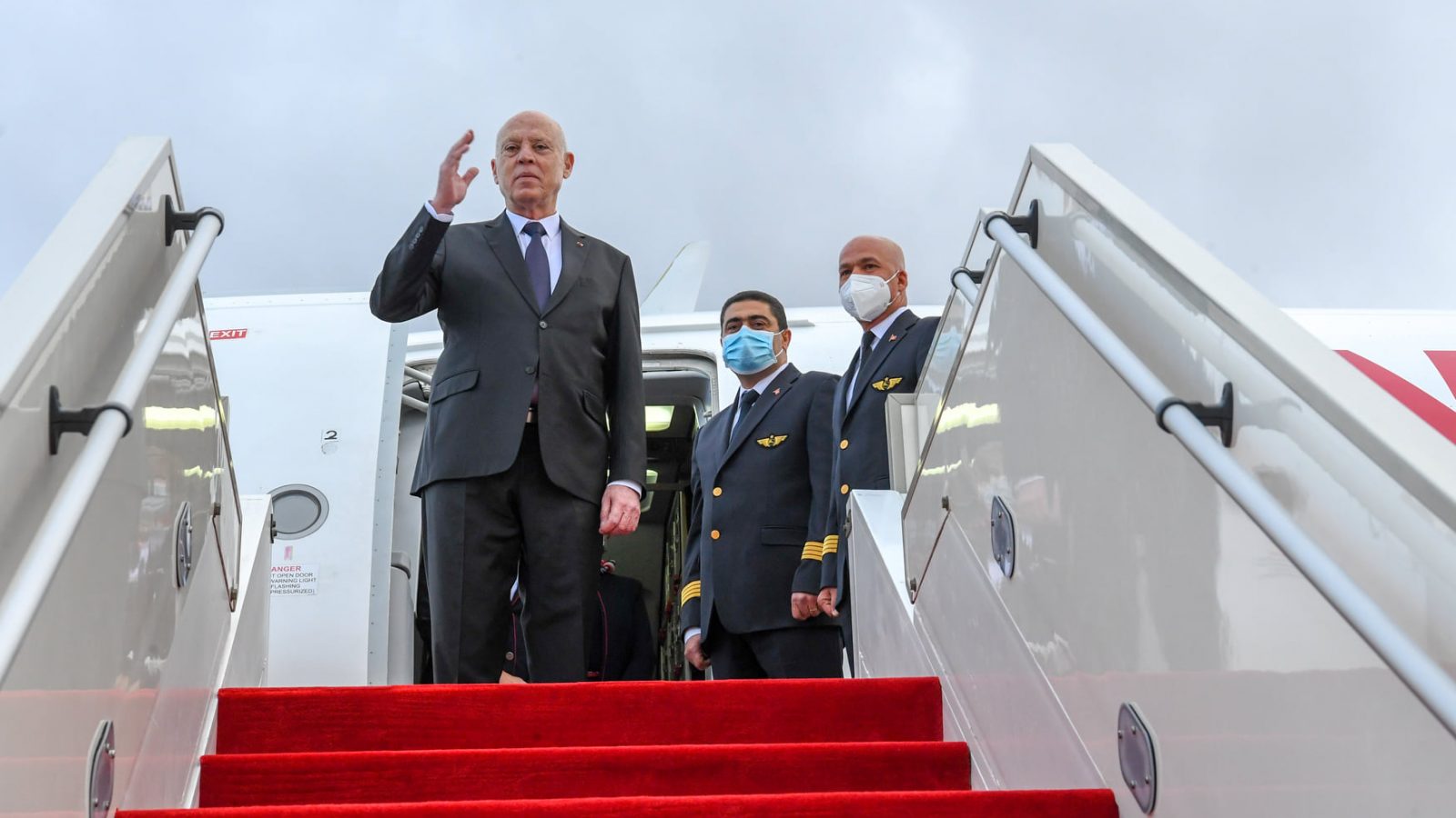 قيس سعيد يتحول إلى بروكسيل (فيديو)