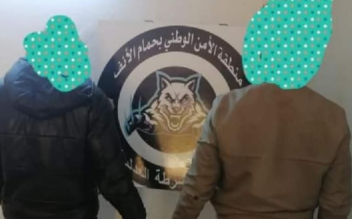 سقوط لصوص العجلات الاحتياطية في الفخ (صور)