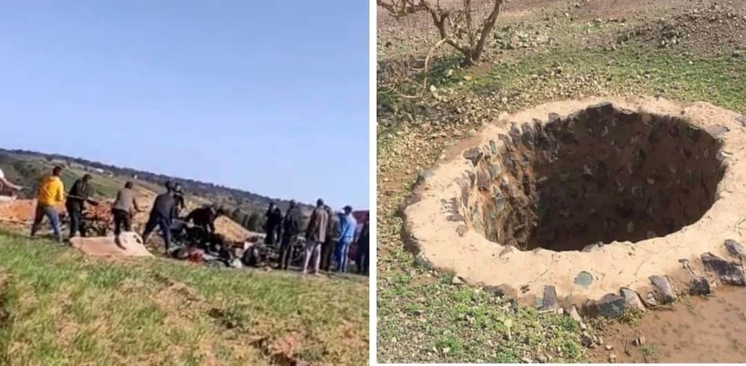 بعد ساعات من تشييع ريان/ وفاة الطفل خالد غرقا في بئر بالمغرب (فيديو)