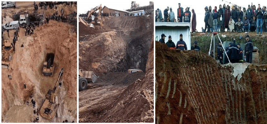 حادثة الطّفل ريّان/ 3 أمتار تفصل فرق الانقاذ عن الوصول إلى مكانه (صور)