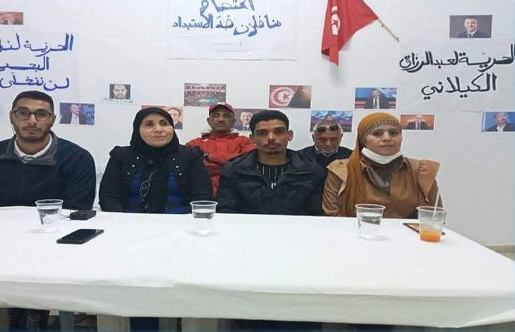 “مناضلون ضدّ الاستبداد” تعلن الدخول في اعتصام مفتوح