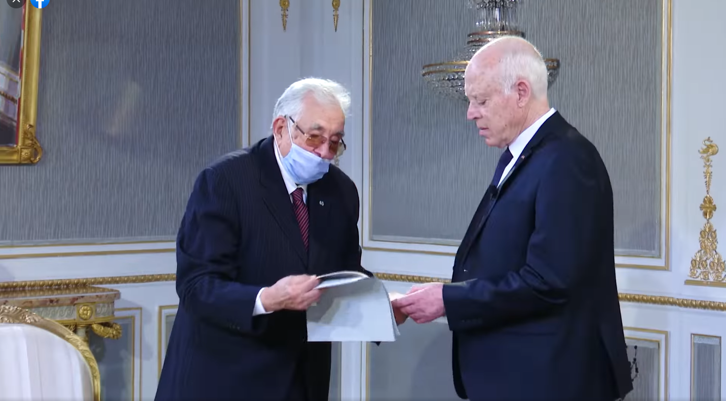 قيس سعيد يستقبل إبراهيم شبوح وحديث عن ابن خلدون والدستور والـ”يساق” والاحتكار(فيديو)