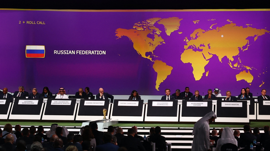 إتحاد كرة القدم الروسي يسحب إستئنافه ضد الفيفا إتحاد كرة القدم الروسي يسحب إستئنافه ضد الفيفا