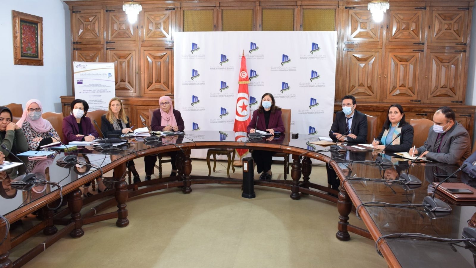 وزيرة التجهيز: هذا موعد فتح الطريق السيارة قابس مدنين