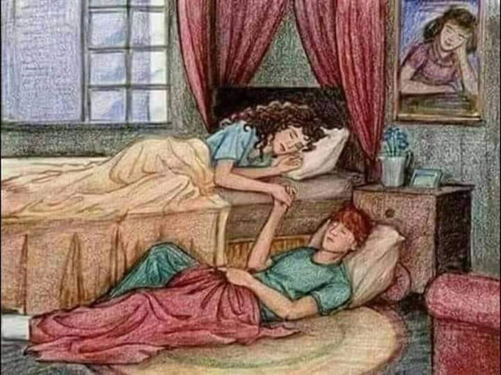 تزوج رجل من امرأة جميله جدا..