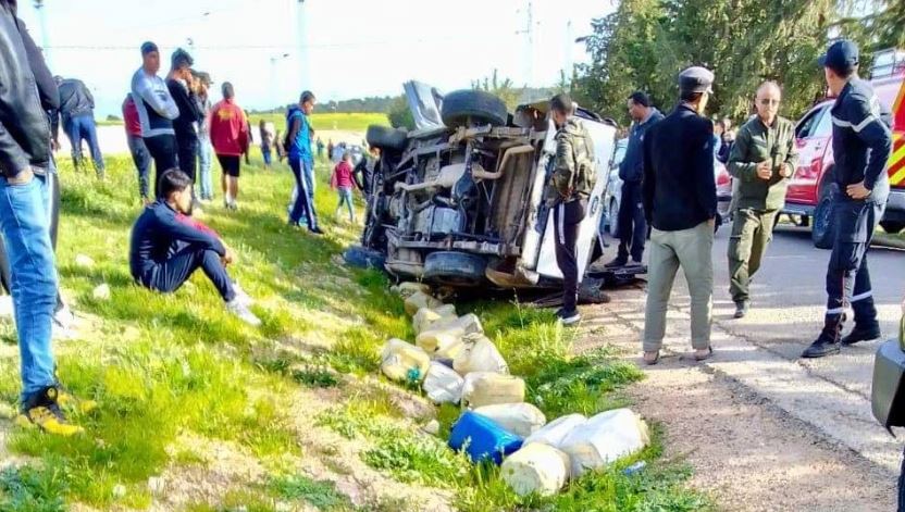 قبيل الإفطار/ حادث مرور قاتل في الكاف