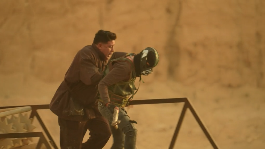 شاهد/ حمو بيكا ينهار أمام مقلب رامز جلال وفان دام