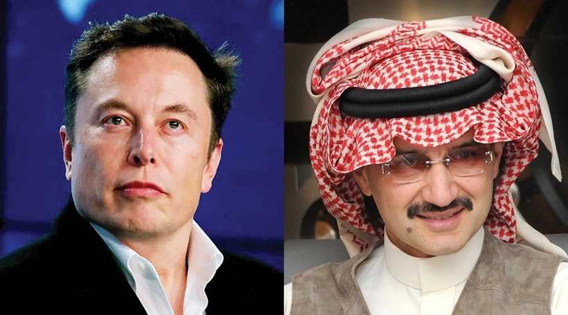 هذا موقف الوليد بن طلال من عرض ايلون ماسك لشراء تويتر