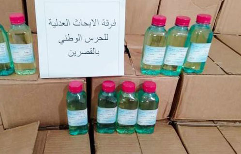 القصرين/ حجز 2400 قارورة كحول من هذا النوع