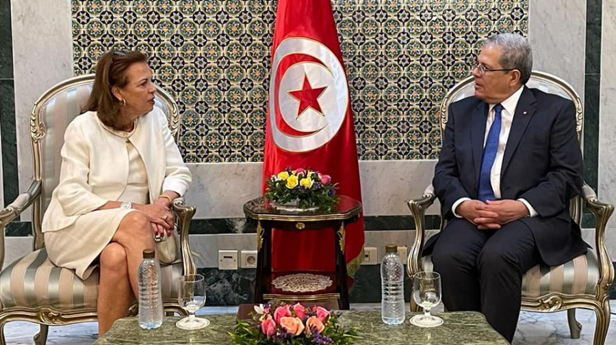 توافد المهاجرين بين البلدين محور لقاء بين الجرندي ومسؤولة بالخارجية الجزائرية