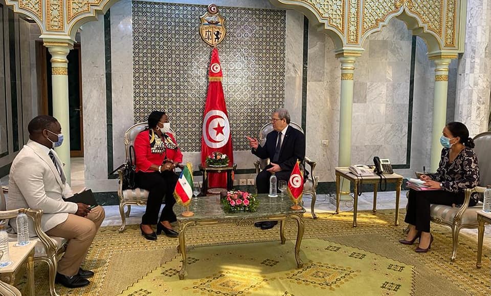 السفينة “إكسيلو” محور لقاء الجرندي بسفيرة جمهورية غينيا الاستوائية