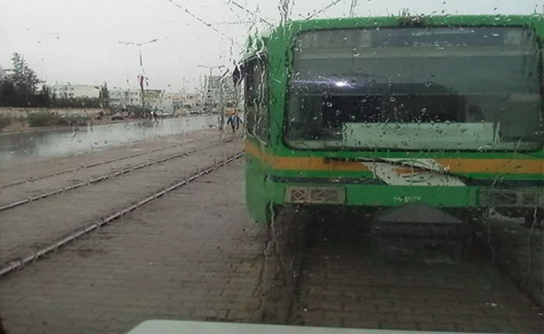 بسبب تراكم مياه الأمطار/ اضطراب في جولان خطوط المترو والحافلات