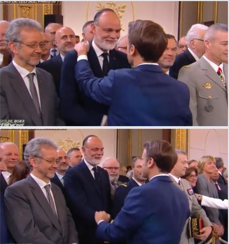 رغم إكراهات السياسة/ مازال الود قائما بين ماكرون ووزيره الأول السابق! (فيديو)