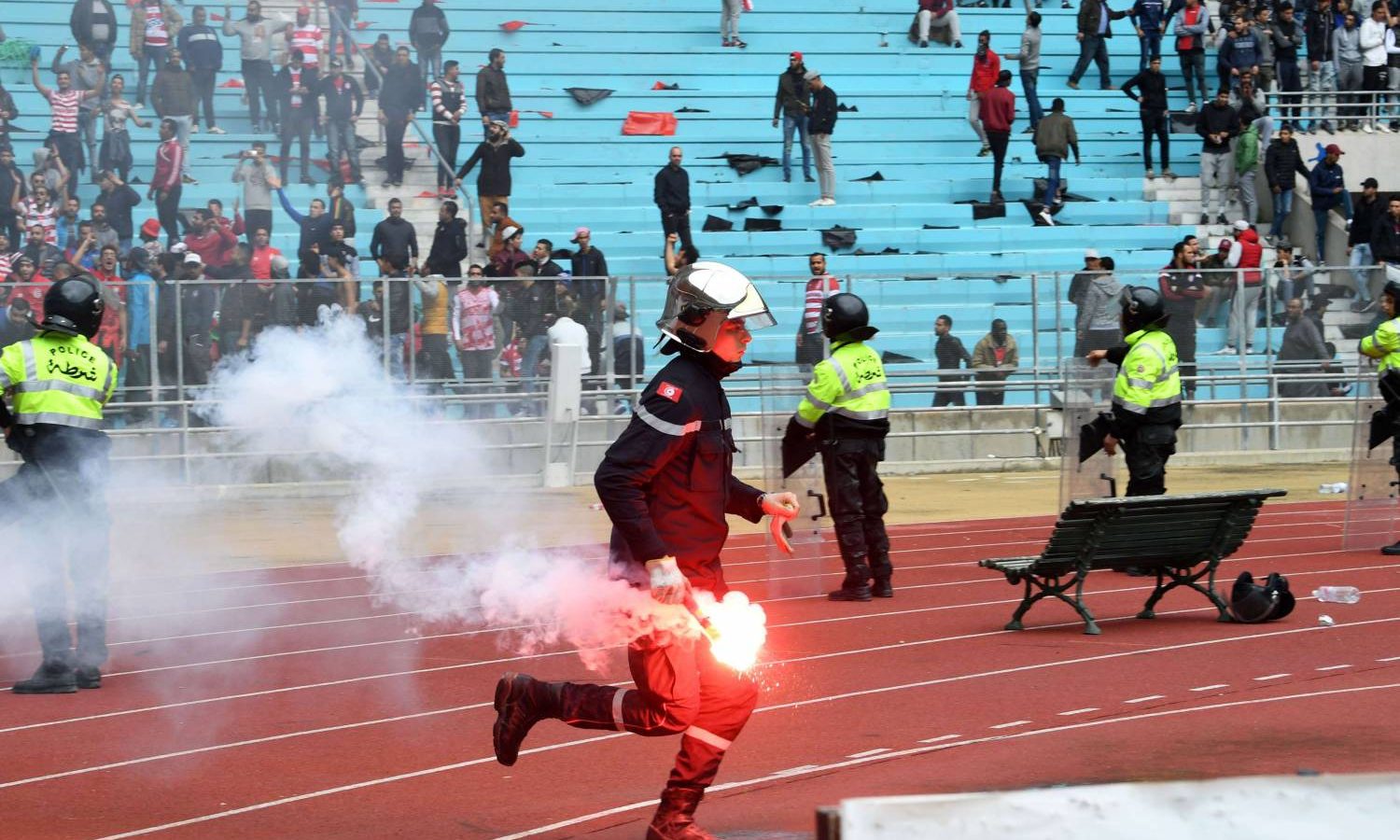 الداخلية تحذّر: الشغب في مقابلات الأحد يمكن إدراجه تحت طائلة قانون مكافحة الإرهاب