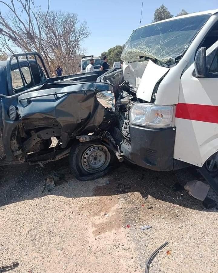 بين وذرف والمطوية/ حادث مرور يسفر عن إصابات