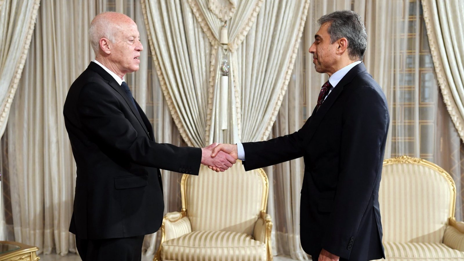 سعيّد يودّع سفير الكويت