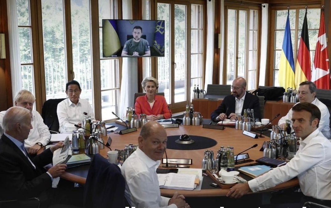 زيلينسكي لقادة مجموعة السبع: أريد نهاية الحرب قبل الشتاء