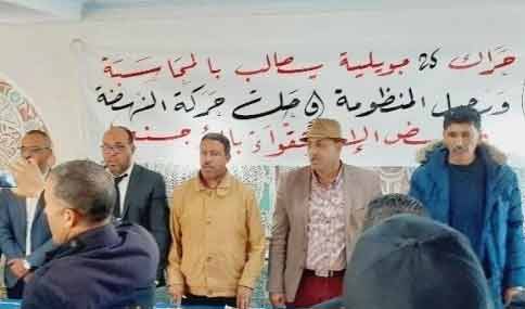 حراك 25 جويلية: الاستفتاء سيخرج البلاد من مشهد سياسي “متعفن”