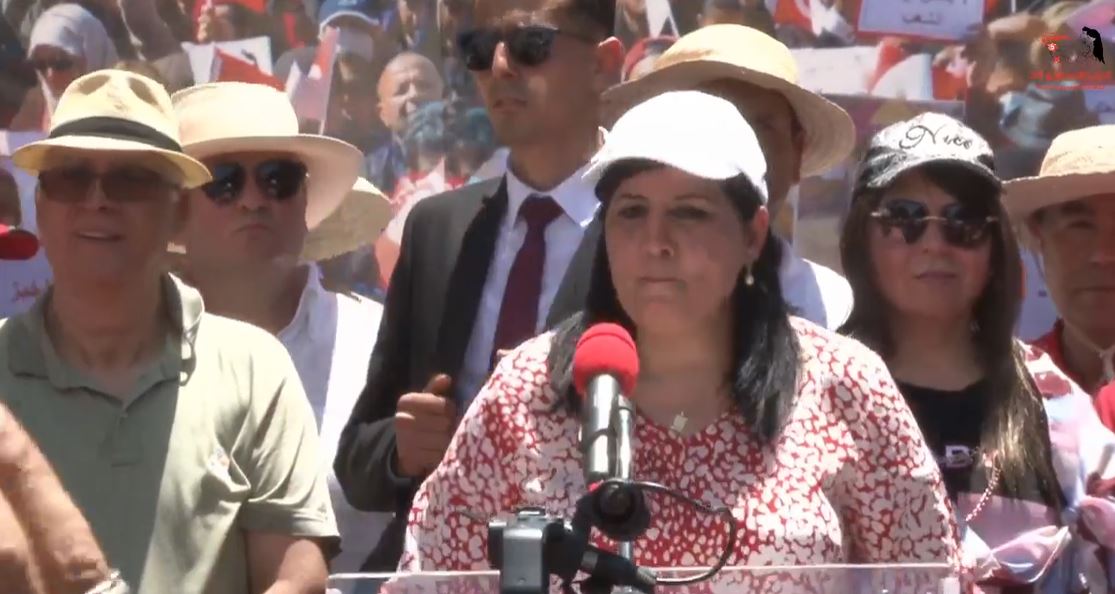 عبير موسي: لن نسمح بتدمير اتحاد الشغل