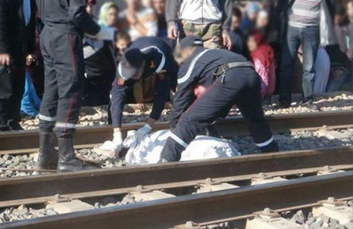 قرمبالية/ القطار يدهس شابا