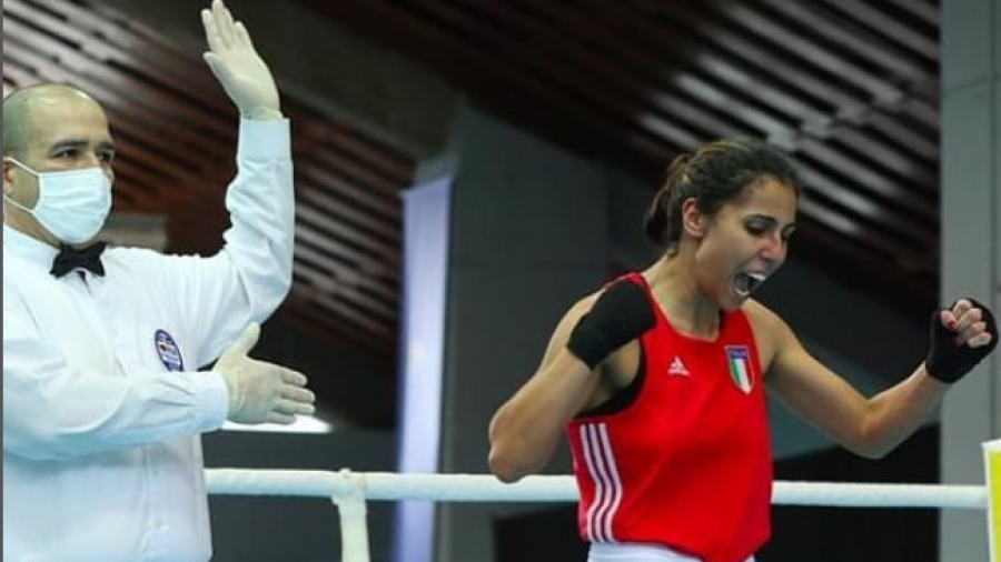 الألعاب المتوسطية/ تونسية في منتخب إيطاليا للملاكمة